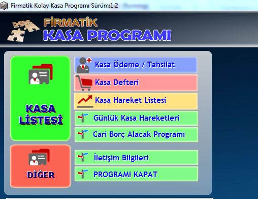 ücretsiz kasa programı